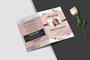 Funeral Program And Prayer Card, a Brochure Template by crazyOWL (Thumbnail 2 of 6)