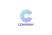 Letter C Logo Company Sparkle Stripe, a Branding & Logo Template by Signatoro (Thumbnail 1 of 3)