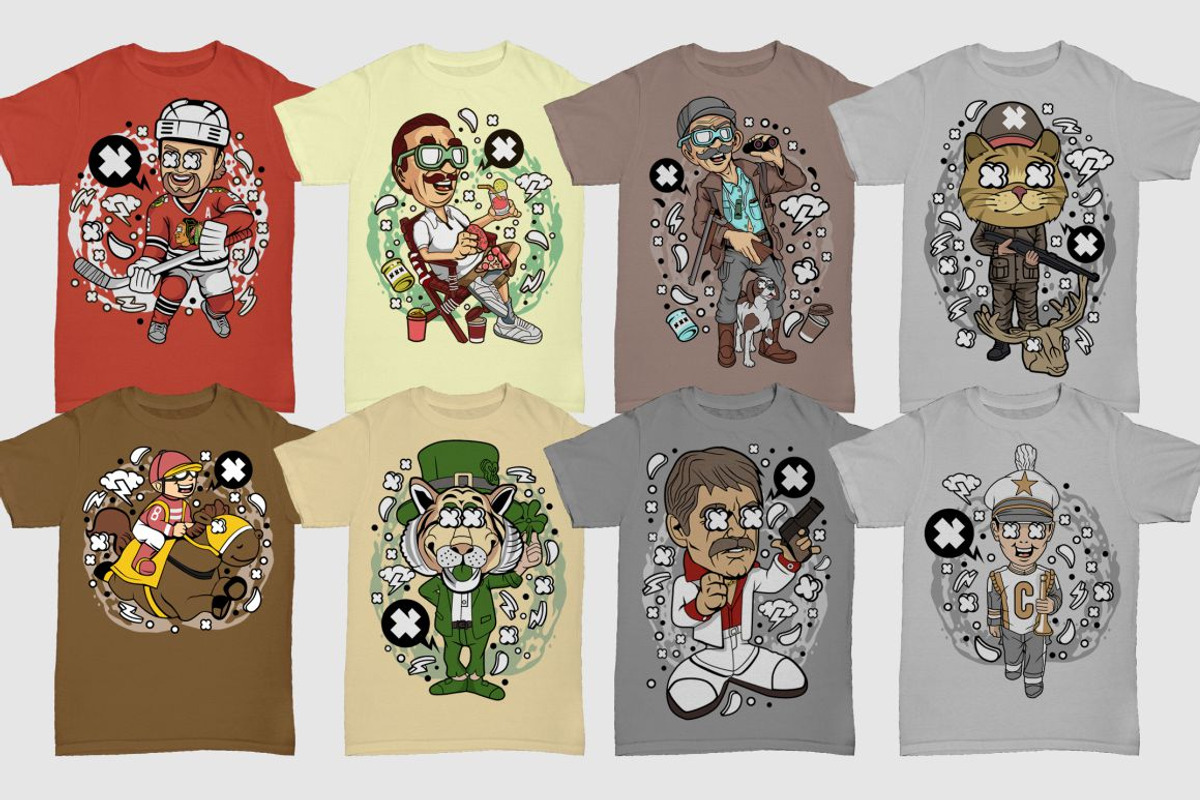 Cartoon Vector #7 Designs Bundle, an Illustration by roach_graphic (Photo 8 of 14)