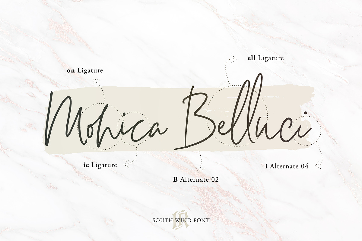 South Wind Font preview 6