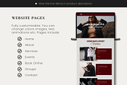 Business Coaching Wix Website, a Wix Template by Sky Dore Design (Thumbnail 3 of 11)