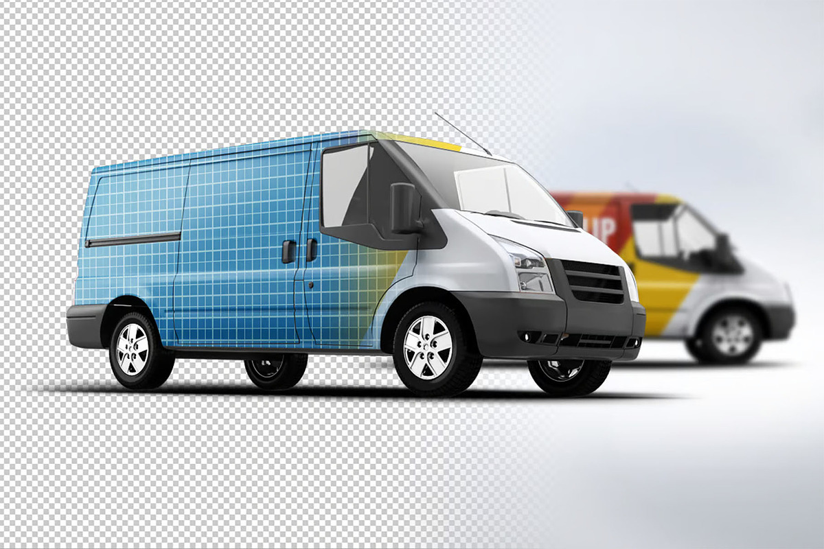 Van Mock-Up, a Product Mockup by Se٧enStudio (Photo 10 of 10)