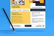School Admission Flyer Template, a Flyer Template by MightyDesign (Thumbnail 5 of 8)