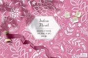 Indira Floral Patterns & Motifs, a Pattern Graphic by Zeesi Design Garden (Thumbnail 1 of 11)