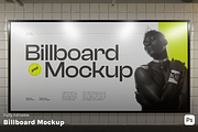 Large Billboard Mockup – Indoor, an Advertising Mockup by graphicsauce (Thumbnail 1 of 3)