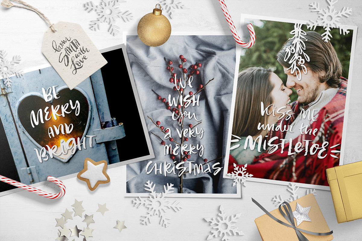 Christmas Clip Art & Lettering, a Decorative Illustration by kite-kit (Photo 8 of 10)