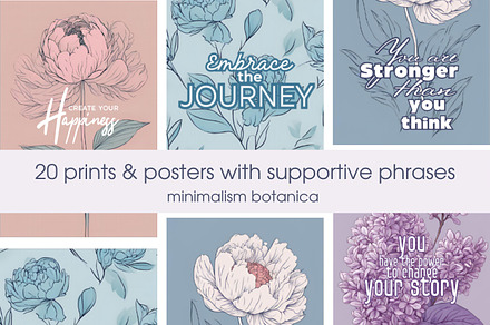 20 prints & posters, botanica