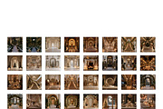 Luxury Gold Christmas Backgrounds, a Background Graphic by Walllow Creatives (Thumbnail 6 of 6)