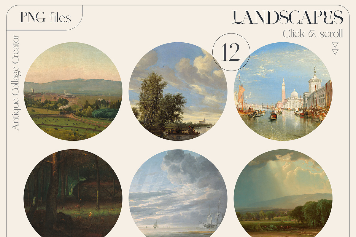 ANTIQUE Collage Creator Art Elements, an Object Graphic by Oksana Trygub (Photo 18 of 29)