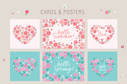 Summer flowers, a Decorative Illustration by Tkoko vectors & patterns (Thumbnail 4 of 5)