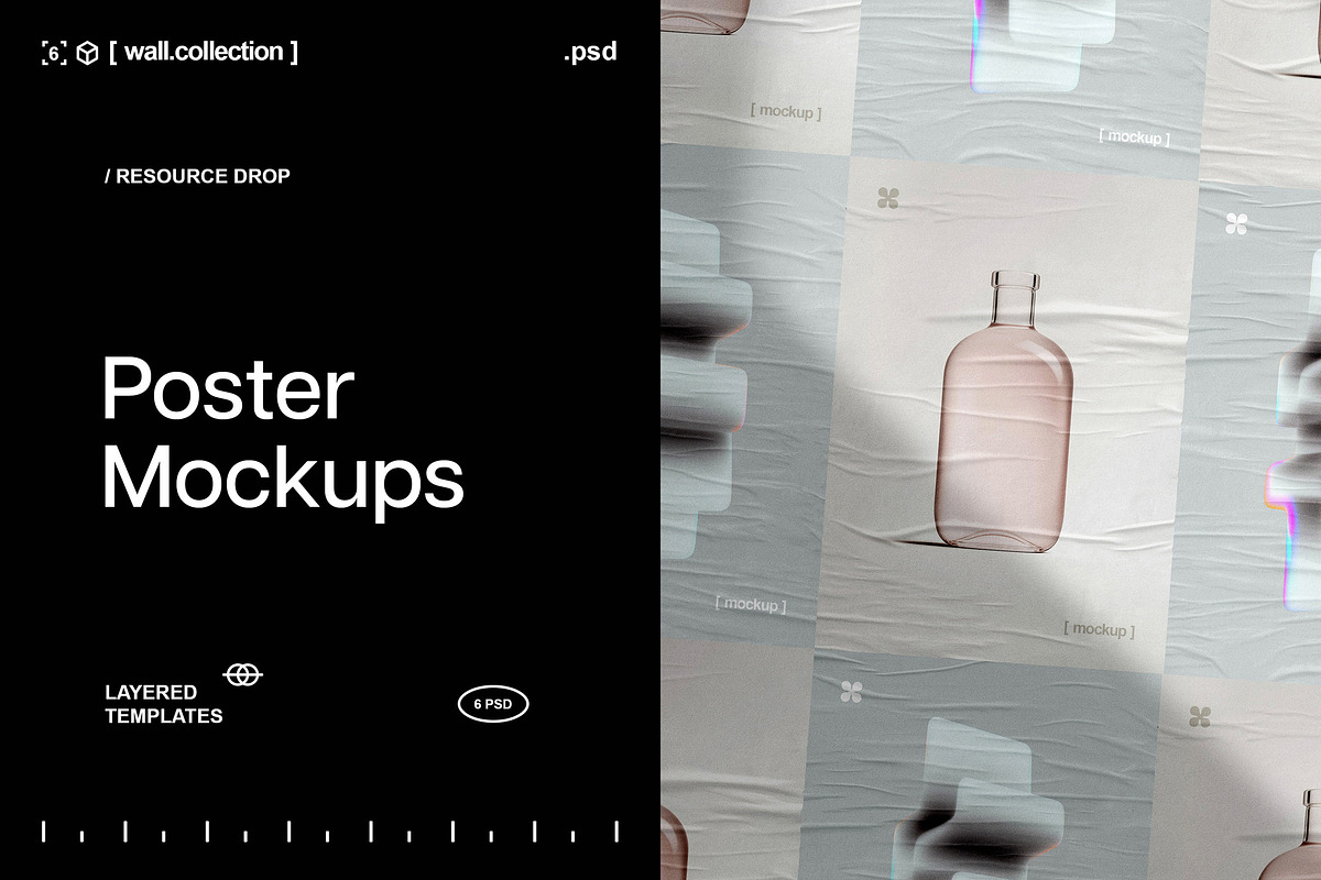 Poster Mockup Templates, an Advertising Mockup by Design Squad (Photo 1 of 10)