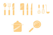 Kitchen utensil icon template, a Solid Icon by Sumberpangan (Thumbnail 3 of 3)
