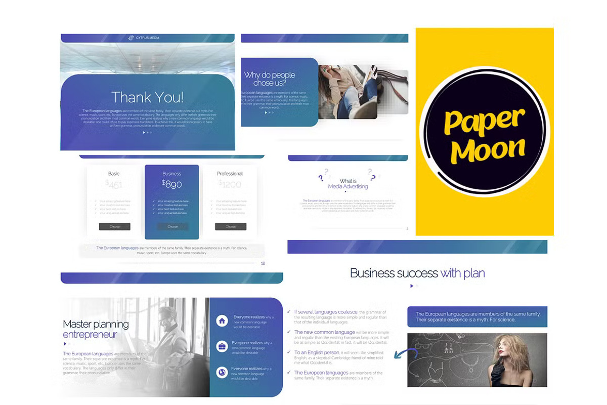 Metro Powerpoint Template - Premium, a Presentation Template by GearShift (Photo 2 of 4)