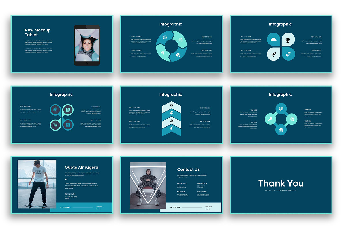 Almugera – Business Google Slide, a Presentation Template by kreatifreya (Photo 3 of 5)