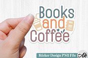 Book Lover Sticker Bundle,PNG File,, a Graphic by akazaddesign (Thumbnail 3 of 11)
