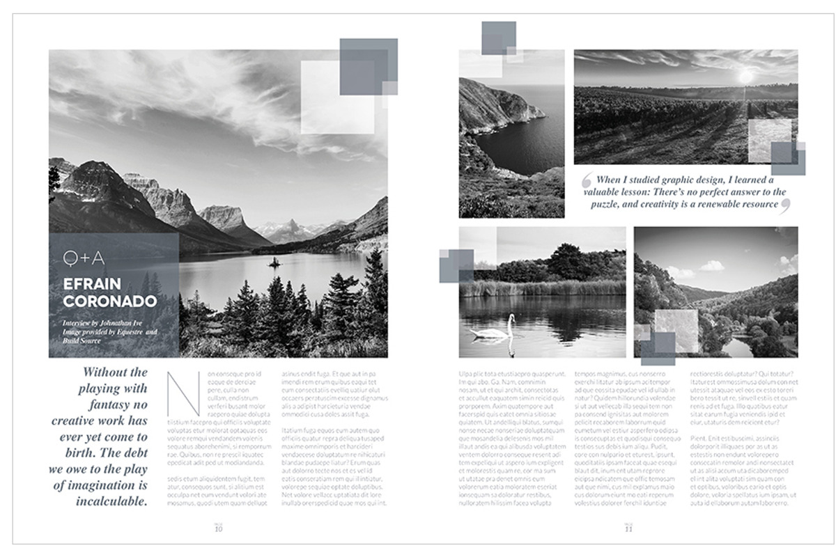 Magazine Template InDesign 13, a Magazine Template by Love Graphic Design (Photo 14 of 20)