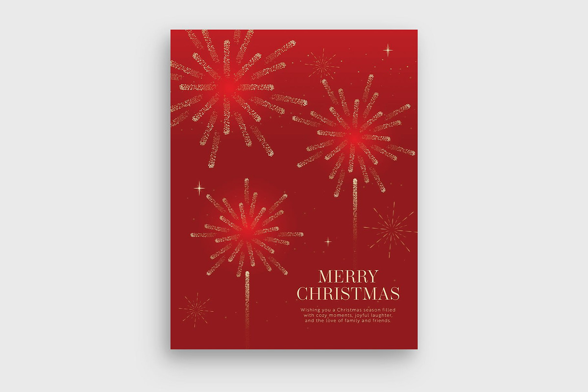 Festive Christmas Flyer Template, a Flyer Template by BrandPacks (Photo 4 of 5)