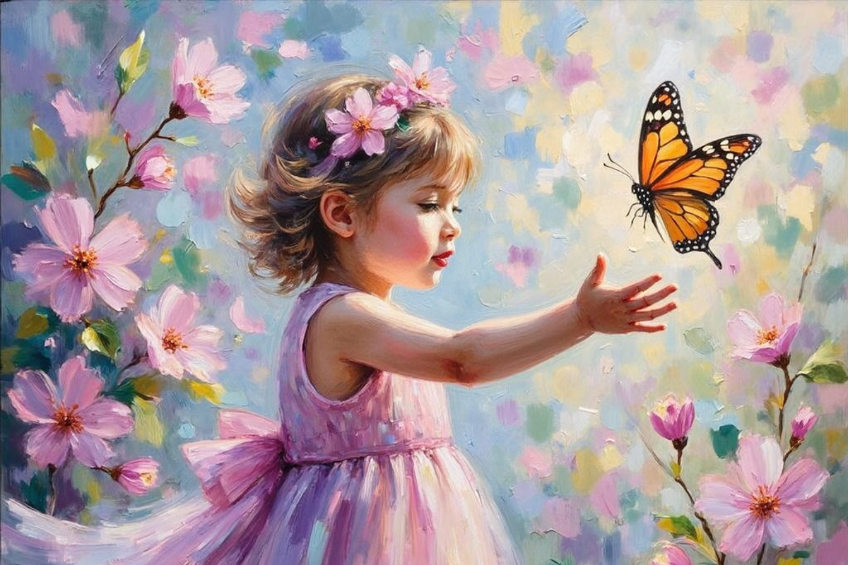 Baby Empress Bundle Oil Painting, a Person Illustration by PLUM&FIGS (Photo 2 of 13)