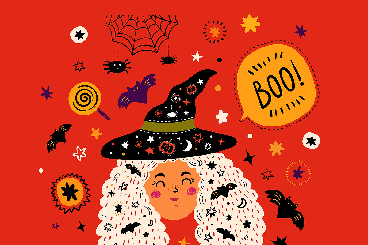 Happy Halloween!, a Seasonal Illustration by MoleskoStudio (Photo 2 of 6)