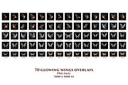 Glowing Wings Overlays, a Photo by HappyNews (Thumbnail 2 of 8)