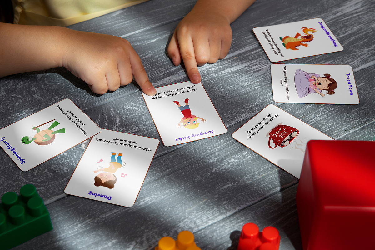 100 Coping Skills Flashcards for Kids preview 6