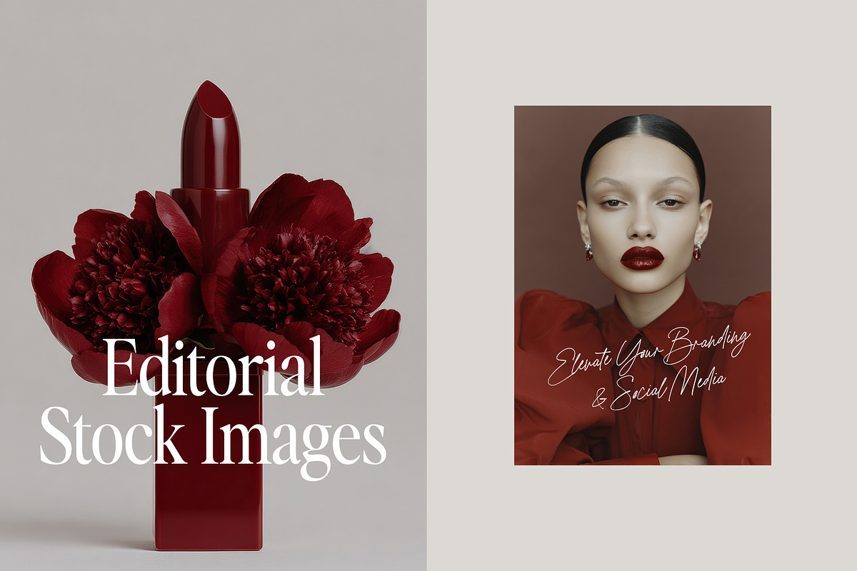 Burgundy Editorial Stock Images, a Beauty & Fashion Photo by Studio Loire (Photo 11 of 11)