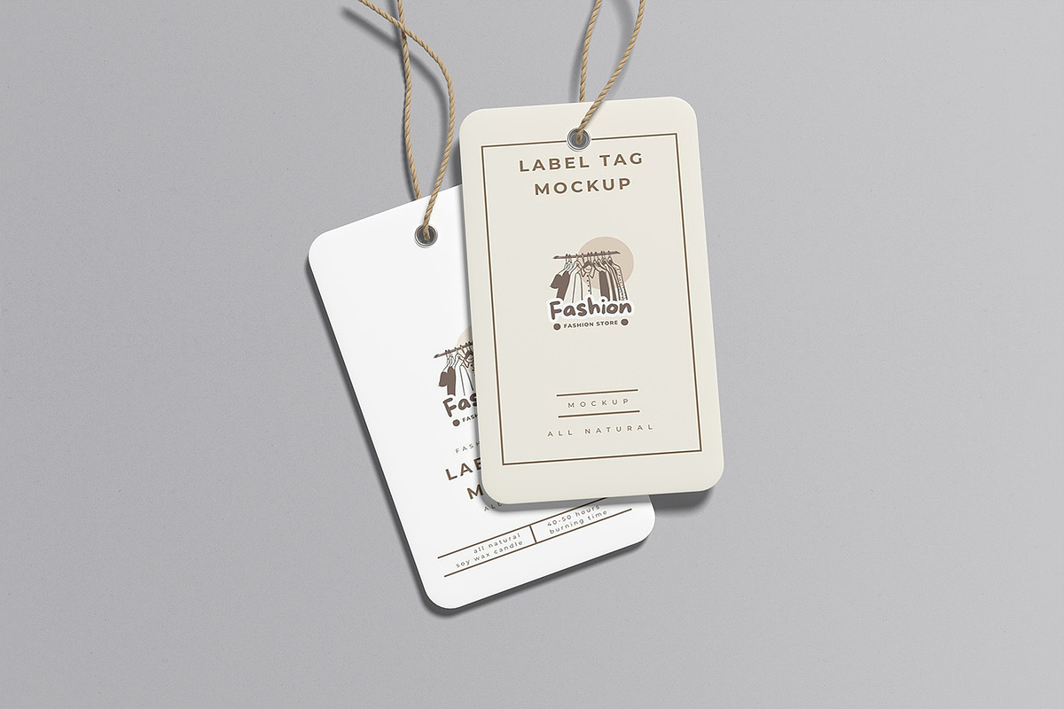 Label Tag Mockup, a Product Mockup by graphicsecond (Photo 4 of 5)