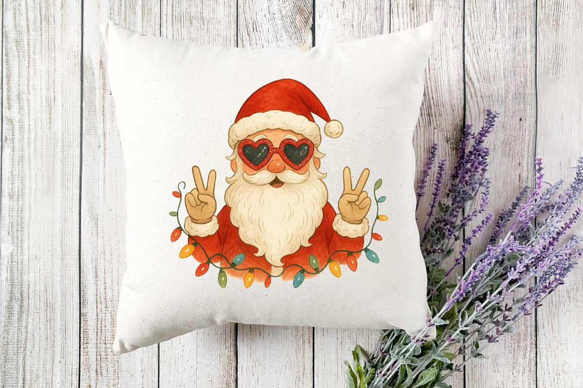 Christmas Santa PNG, an Illustration by Designking (Photo 2 of 4)