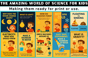 Amazing World of Science for Kids, a Stationery Template by Designmela01 (Thumbnail 3 of 7)