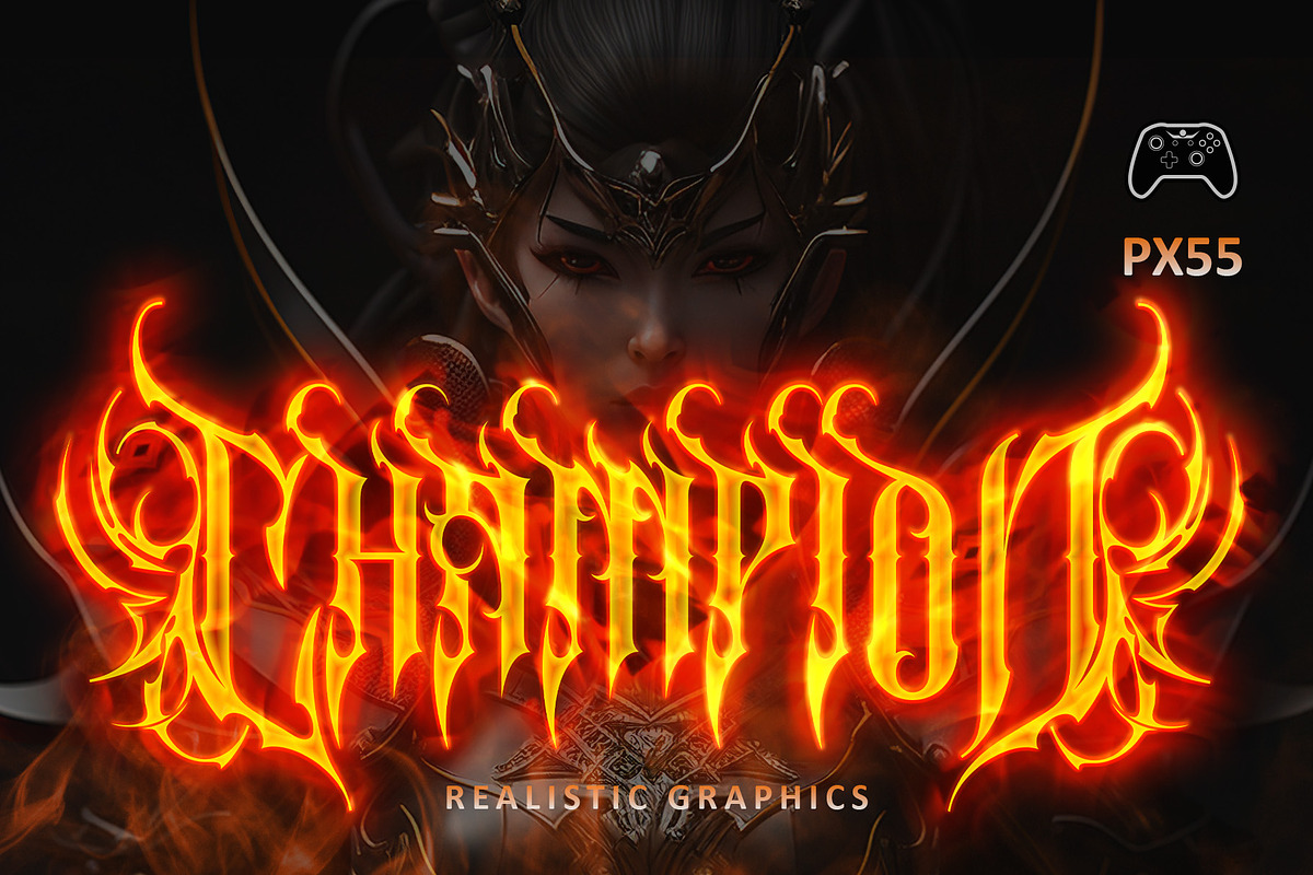 Queenlord,, a Blackletter Font by Letterara (Photo 4 of 12)
