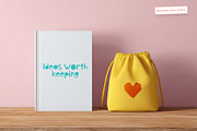 Cute Papercut Decorative Font, a Handwritten Font by Graphic Spirit (Thumbnail 4 of 8)