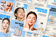 Skincare // Beauty Social Media Kit, a Design Template by SecondBrain Store (Thumbnail 1 of 10)