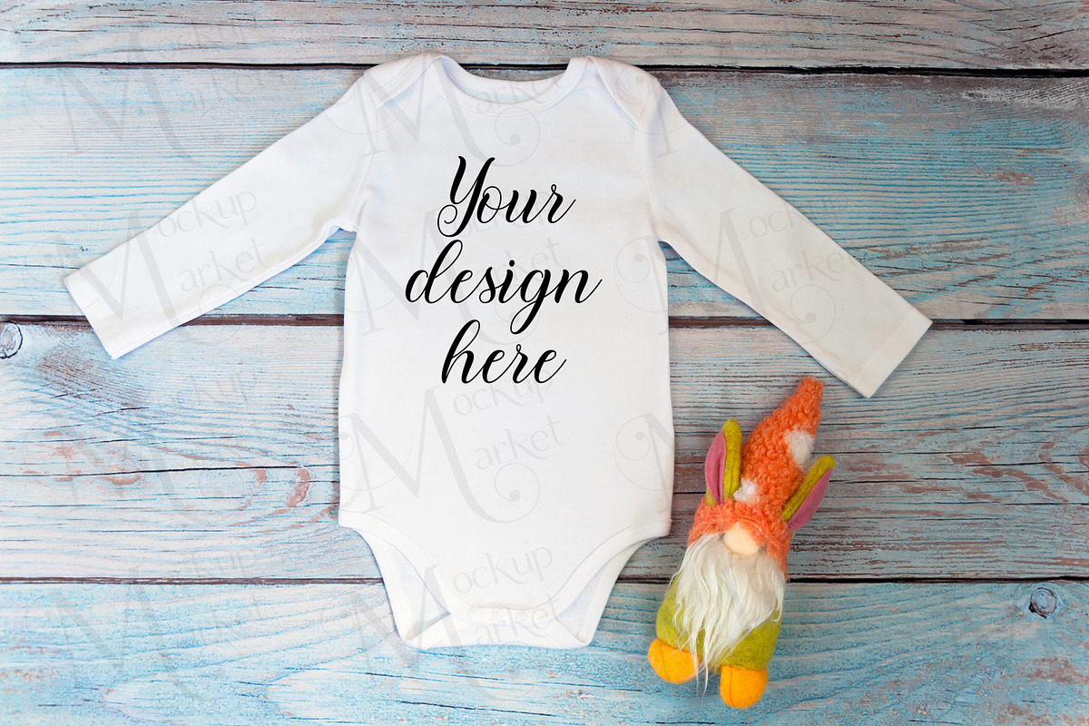 T-shirt and bodysuit mockup bundle., a Print Template by MockupMarket (Photo 16 of 16)