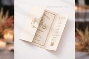 Gatefold Invitation Template bd003, an Invitation Template by TyphoonStudio (Thumbnail 5 of 9)