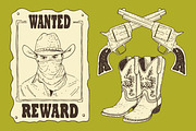 Western Design Set, an Illustration by Bromz Studio (Thumbnail 2 of 5)