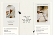 Flodesk Email Newsletter Templates, an Email Template by Branding Babe Co. (Thumbnail 4 of 6)