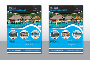 Best Traveling Business Flyer Design, a Flyer Template by hkmonir