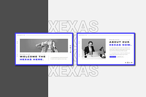 HEXAS Powerpoint Template