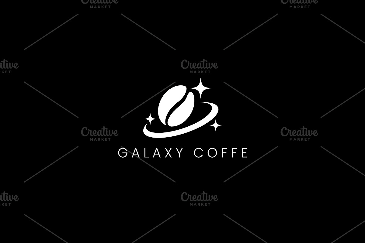 Heavenly Logo Sparkling Coffee Beans, a Branding & Logo Template by Dyn Studio (Photo 1 of 2)