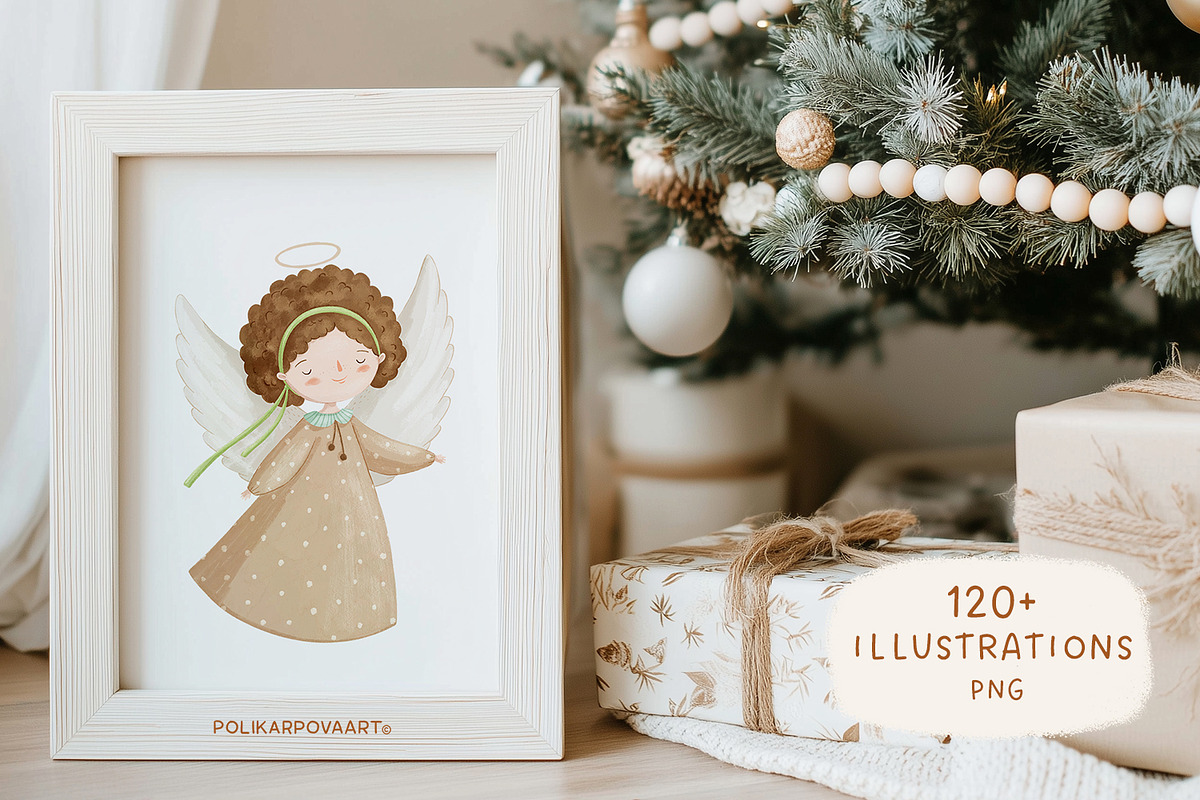 Magical Christmas - kids collections, a Seasonal Illustration by polikarpovaart (Photo 17 of 20)