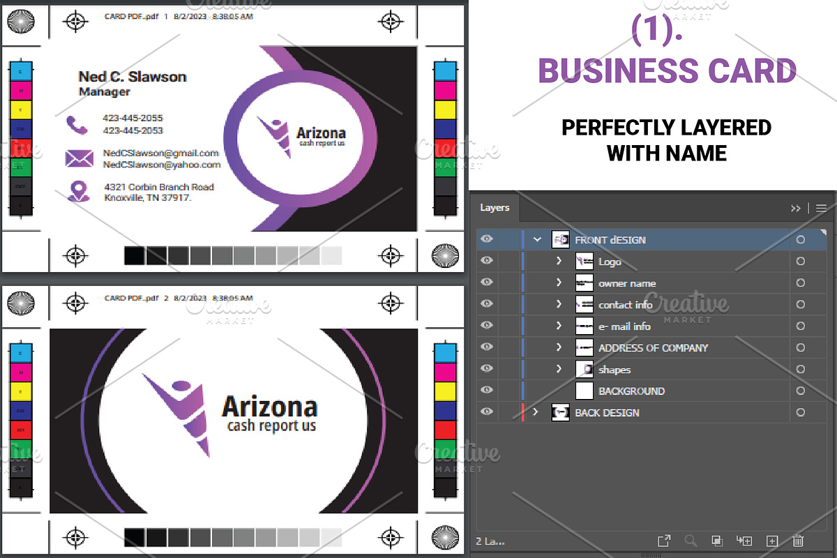 Versatile Stationery Templates, a Stationery Template by Design Fusion (Photo 2 of 4)