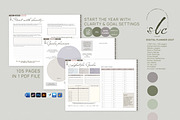 Digital Planner 2027 Print, a Stationery Template by slowlivecreate (Thumbnail 3 of 4)