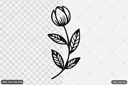 Floral Design SVG PNG Bundle, an Illustration by Actual Pixel (Thumbnail 17 of 22)