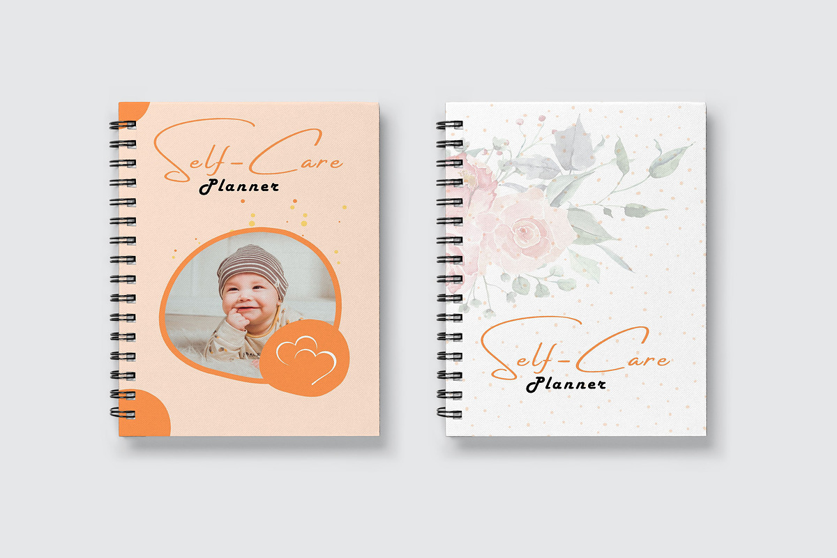 Self Care Help Planner Canva, a Stationery Template by MNT-Creator (Photo 2 of 8)