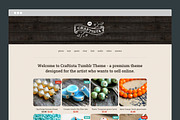 Craftista Tumblr Theme, a Websites & App Template by Themelantic (Thumbnail 2 of 5)