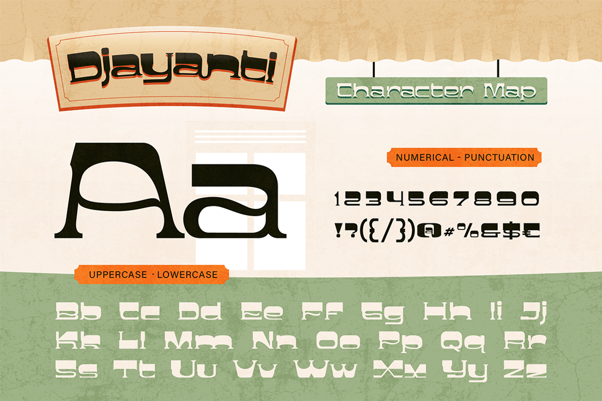 Djayanti, a Slab Serif Font by Artisan Themes (Photo 2 of 11)