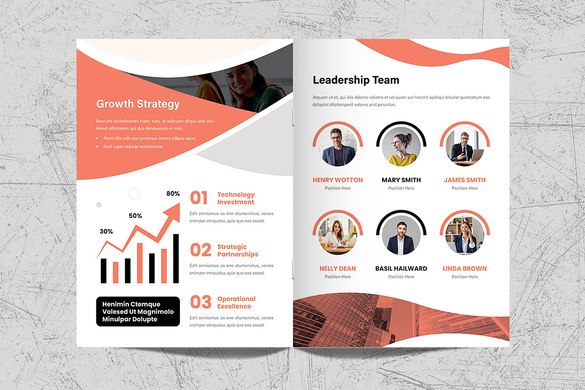 Booklet Brochure Template, a Brochure Template by White Graphic (Photo 10 of 11)