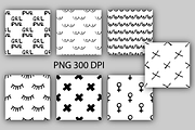 Modern Feminist Seamless Patterns, a Pattern Graphic by fancykeith (Thumbnail 2 of 4)