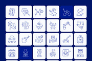 650 Learning and Creativity Icon, an Outline Icon by Prosymbols (Thumbnail 9 of 14)