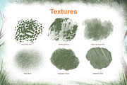 Texture brushes for Procreate, a Brush Add-On by Maria Summer (Thumbnail 4 of 7)